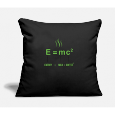 Life Equation Black Pillow